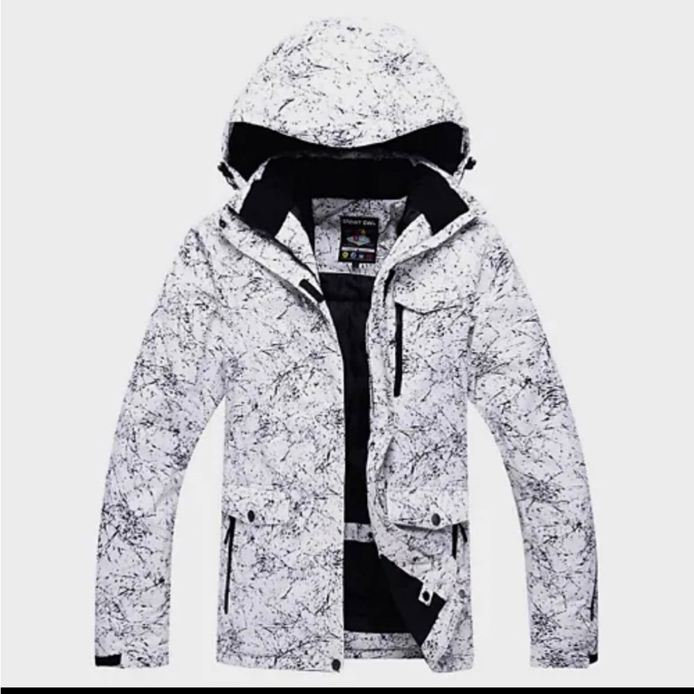 Arctic Queen Male Stylish Ski-Ready Hooded Jacket with Pockets - SF2066